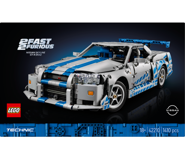 LEGO Technic 42210 Samochód Nissan Skyline GT-R - 1331620 - zdjęcie 5
